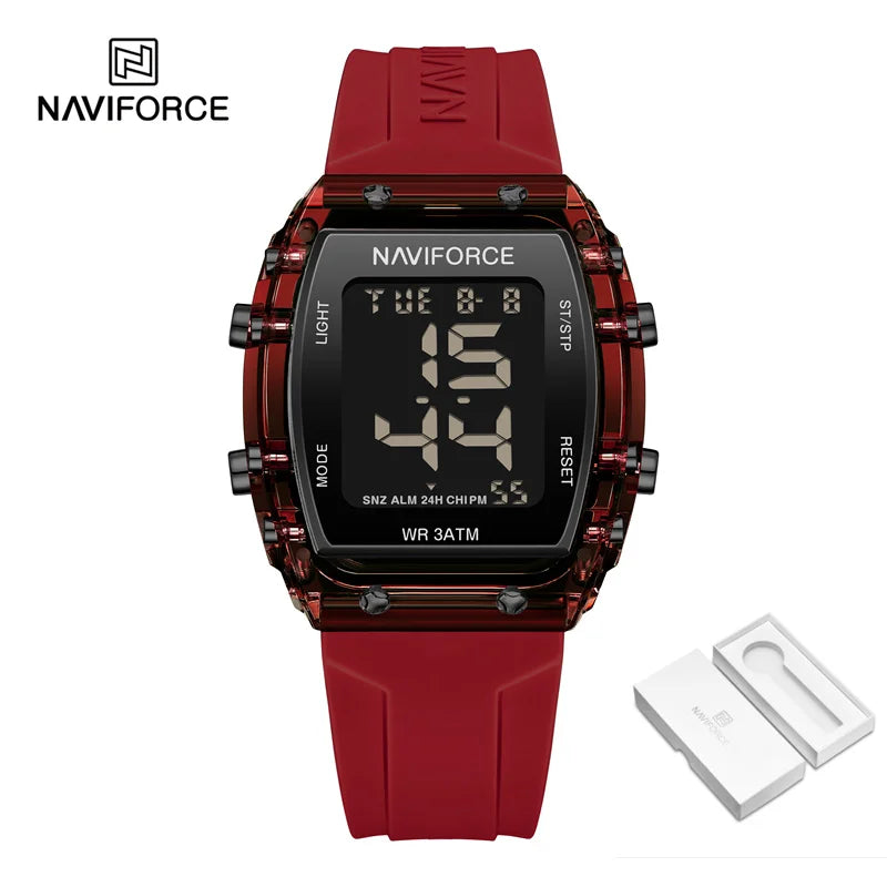 Women's Watches Silicone Strap Female Electronic Watch Waterproof Ladies Wristwatches