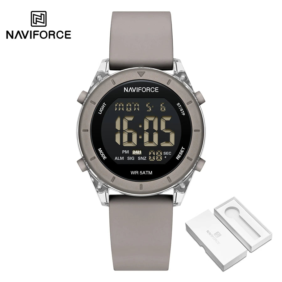 Digital Watches Lady Sports Wristband Multifunction Waterproof Chrono Wristwatch Outdoor Girls Fashion Student Watch