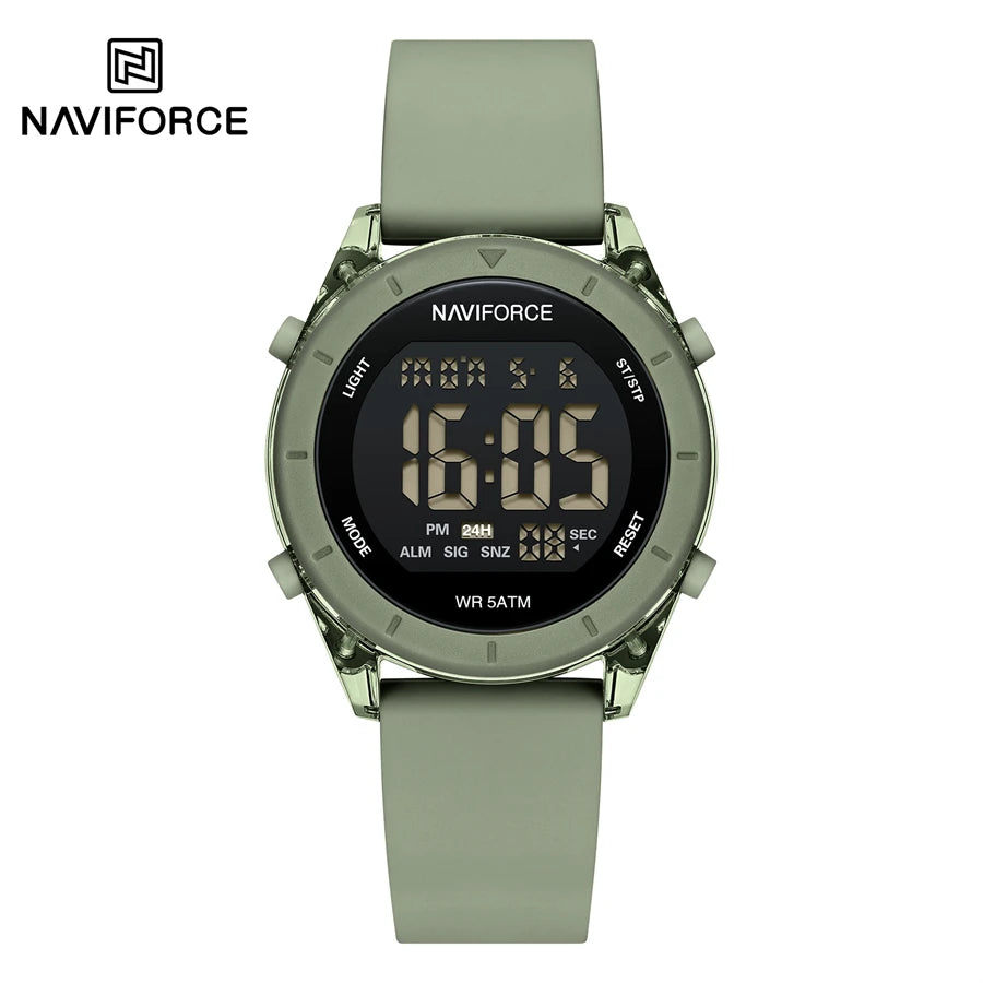 Digital Watches Lady Sports Wristband Multifunction Waterproof Chrono Wristwatch Outdoor Girls Fashion Student Watch