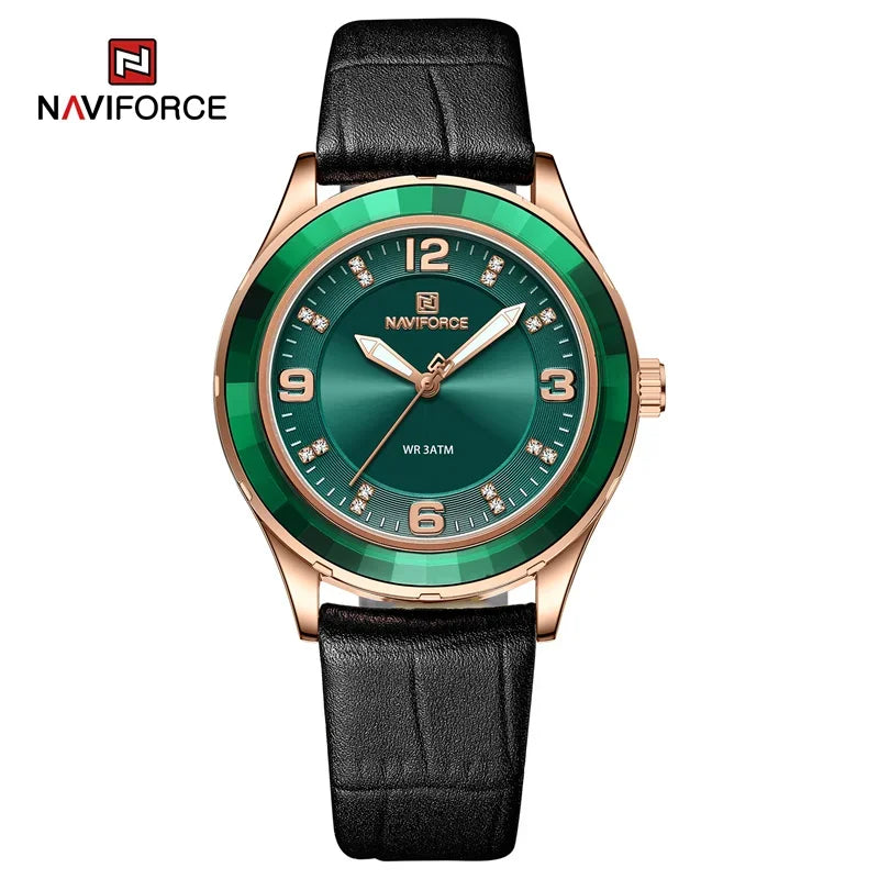 Elegant Watch for Women Fashion Casual Ladies Waterproof Wristwatch Leather Belt Ladies Watch