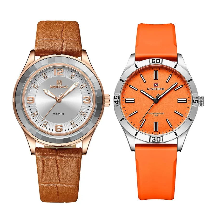 Elegant Watch for Women Fashion Casual Ladies Waterproof Wristwatch Leather Belt Ladies Watch