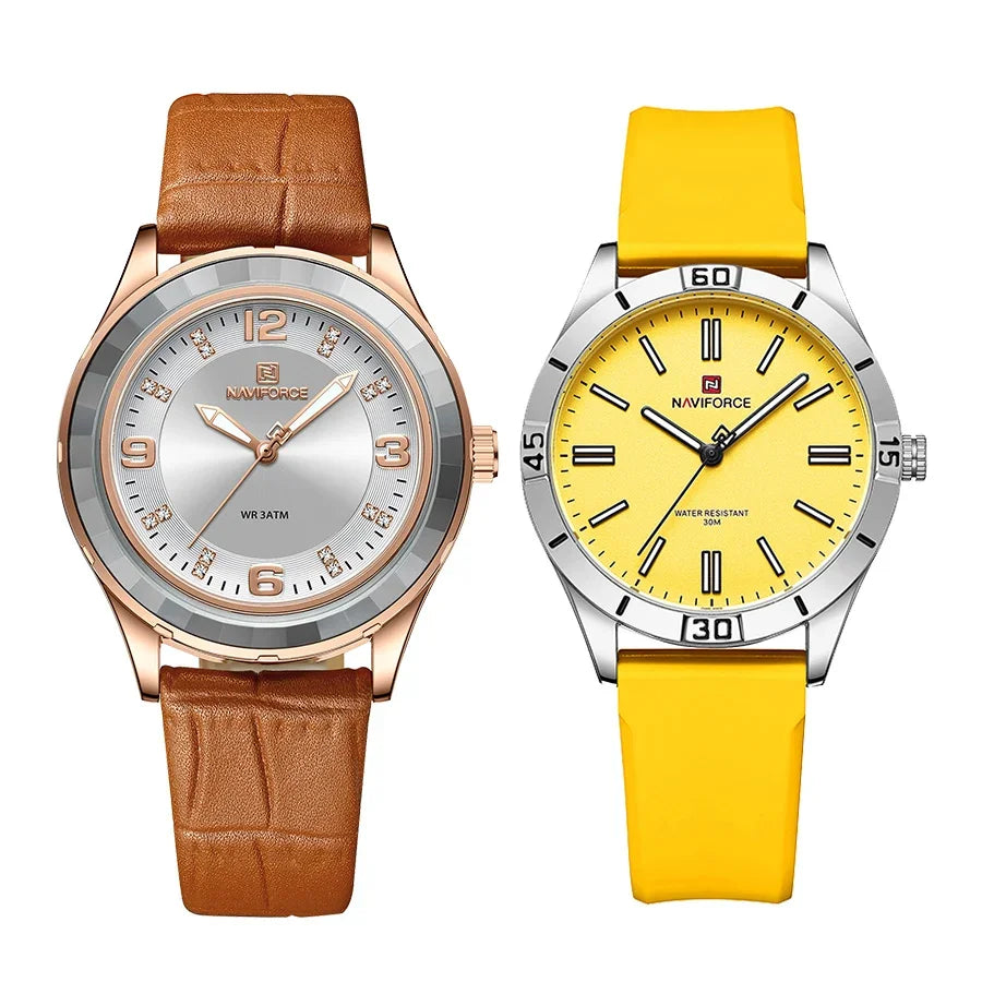 Elegant Watch for Women Fashion Casual Ladies Waterproof Wristwatch Leather Belt Ladies Watch