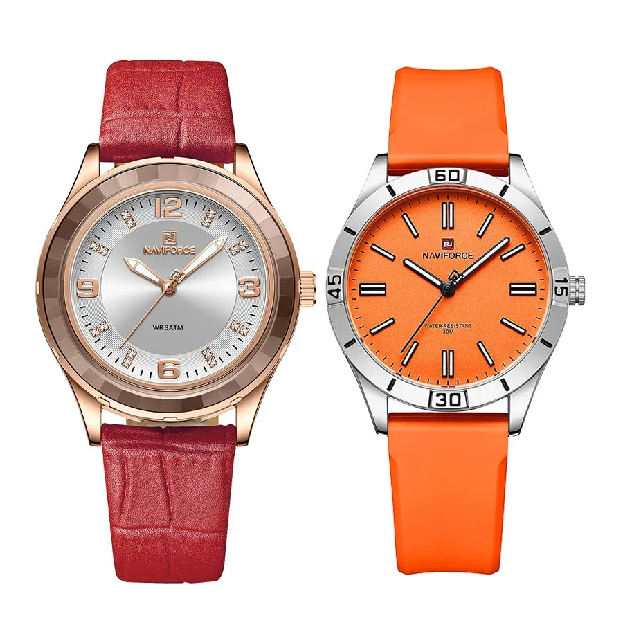 Elegant Watch for Women Fashion Casual Ladies Waterproof Wristwatch Leather Belt Ladies Watch