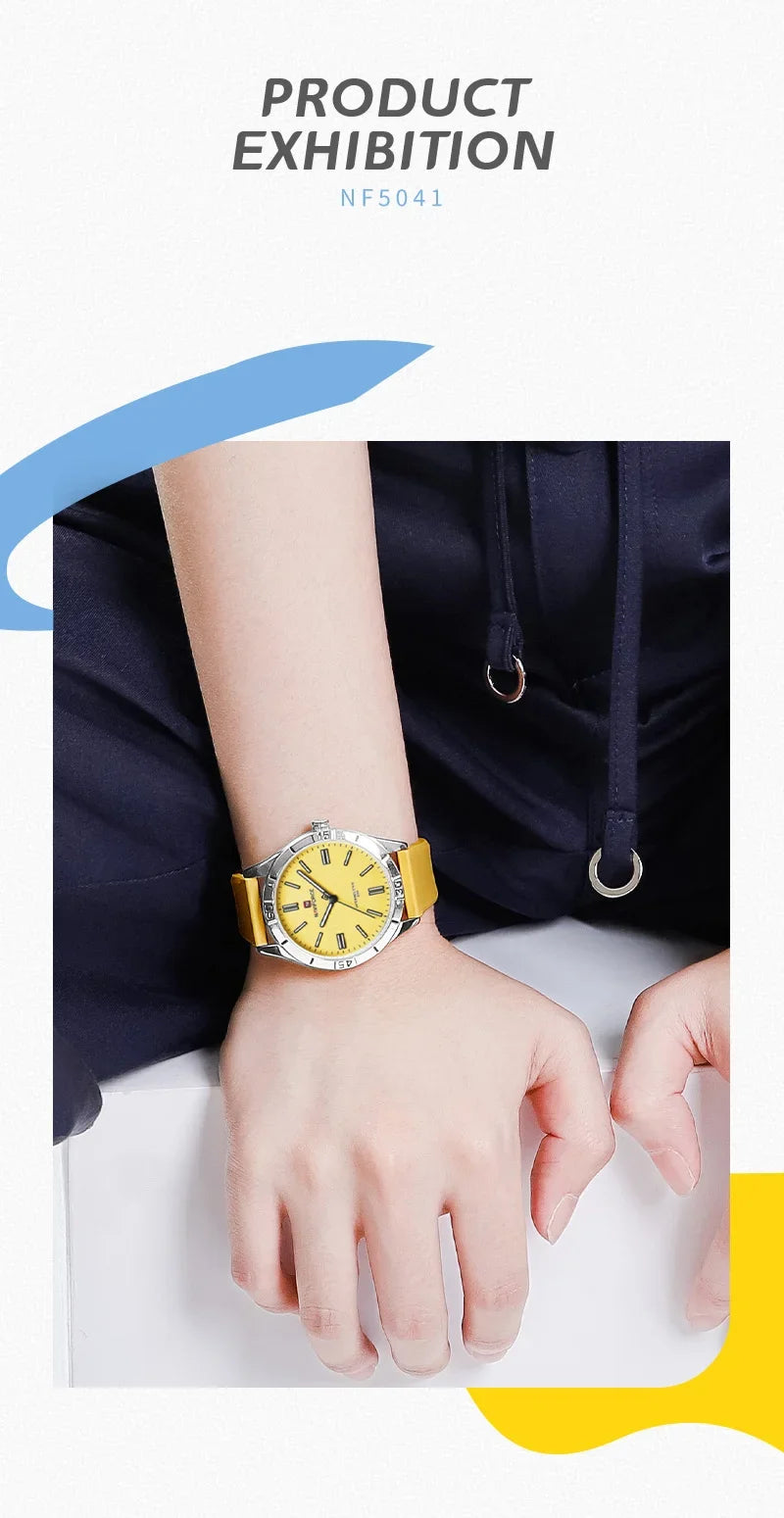 Elegant Watch for Women Fashion Casual Ladies Waterproof Wristwatch Leather Belt Ladies Watch