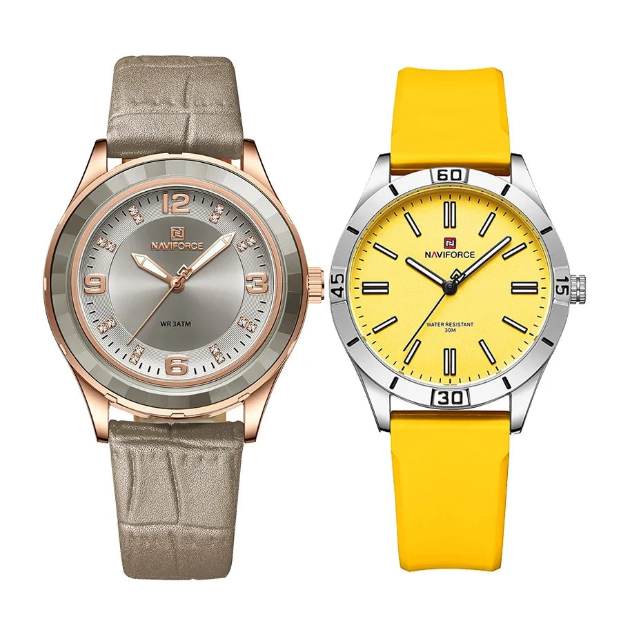 Elegant Watch for Women Fashion Casual Ladies Waterproof Wristwatch Leather Belt Ladies Watch