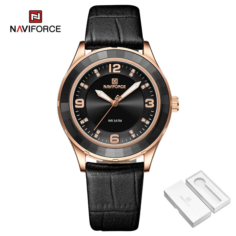 Fashion Women Watch Quality Waterproof Ladies Quartz Wristwatches Men Leather Bracelet Romantic Watch