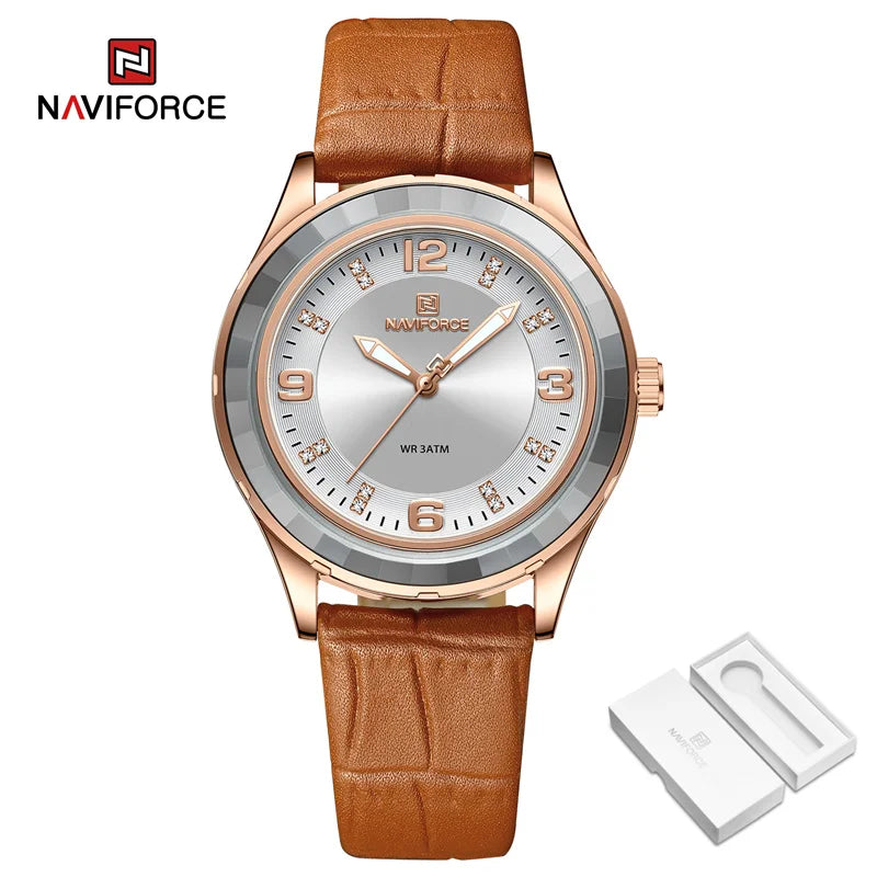 Fashion Women Watch Quality Waterproof Ladies Quartz Wristwatches Men Leather Bracelet Romantic Watch