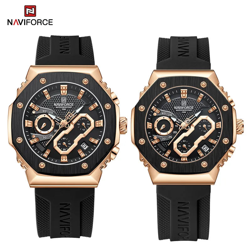 Watches for Men Women High Quality Original Couple Wrist watch Silicone Strap Military Sport Waterproof watch