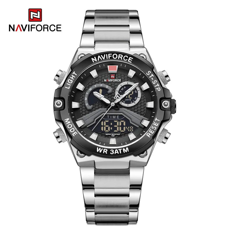 Men Watch Fashion Digital Military Sports Watches Quartz Wristwatch Men Luminous Waterproof Watch