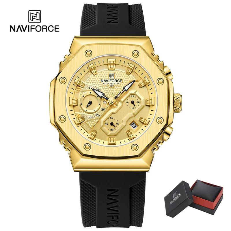 Men's Watch Fashion Sport Waterproof Couple Lovers Quartz Wristwatches Luminous Silicone Strap Watch