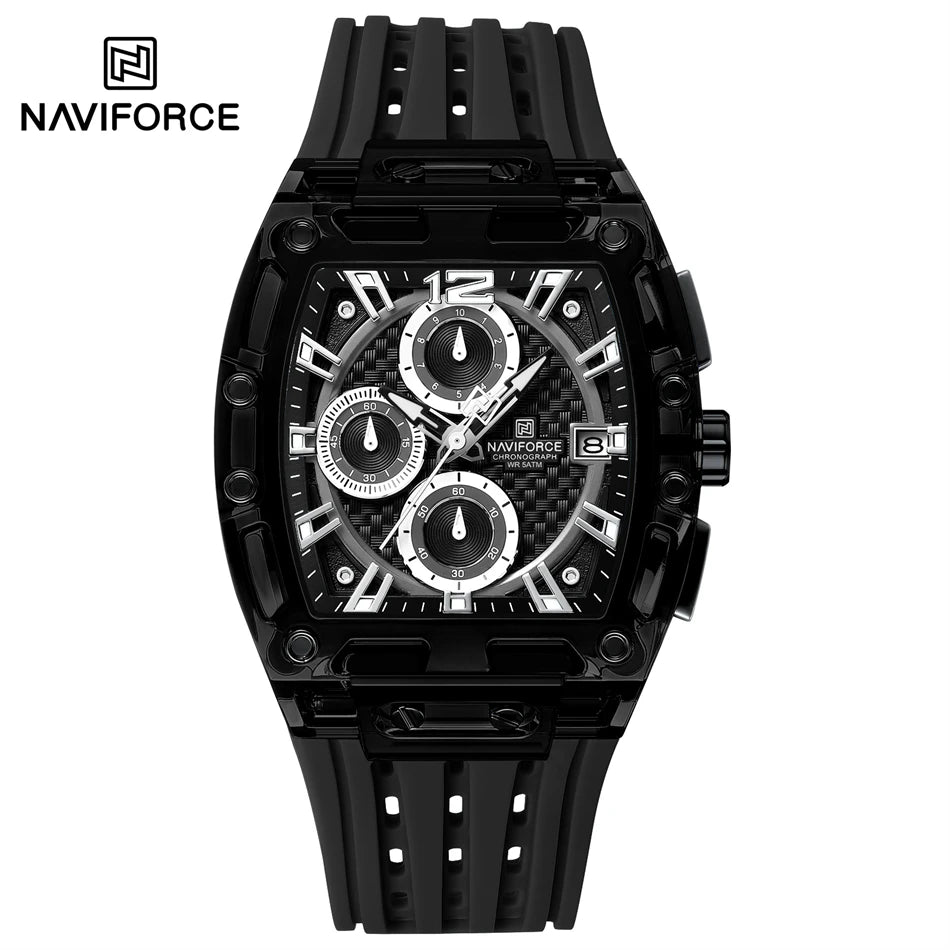 Men's Watch High Quality Quartz Fashion Watch Waterproof Silicone Watch for Men Luminous Date Sports Wristwatches