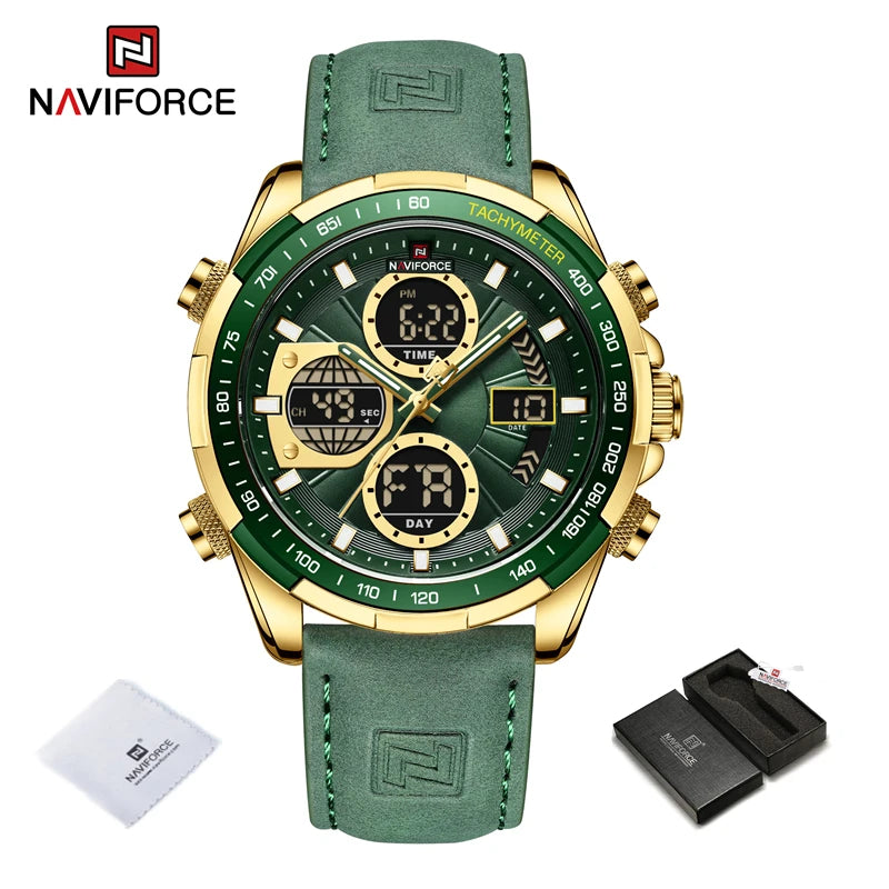 Military Watches for Men Luxury Sport Chronograph Alarm Wristwatch Waterproof Quartz Big Watch Digital Men Watch