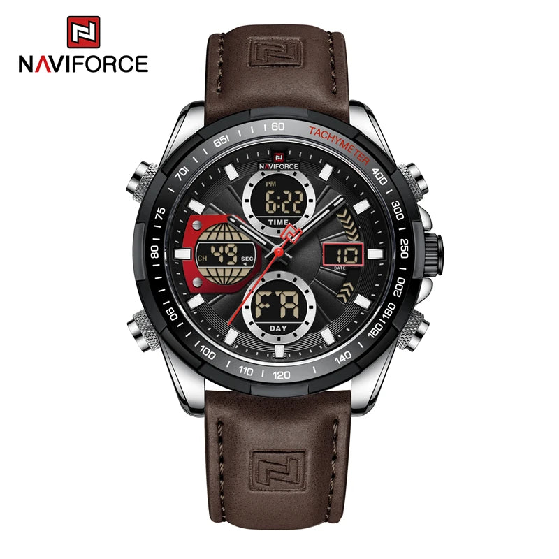 Military Watches for Men Luxury Sport Chronograph Alarm Wristwatch Waterproof Quartz Big Watch Digital Men Watch