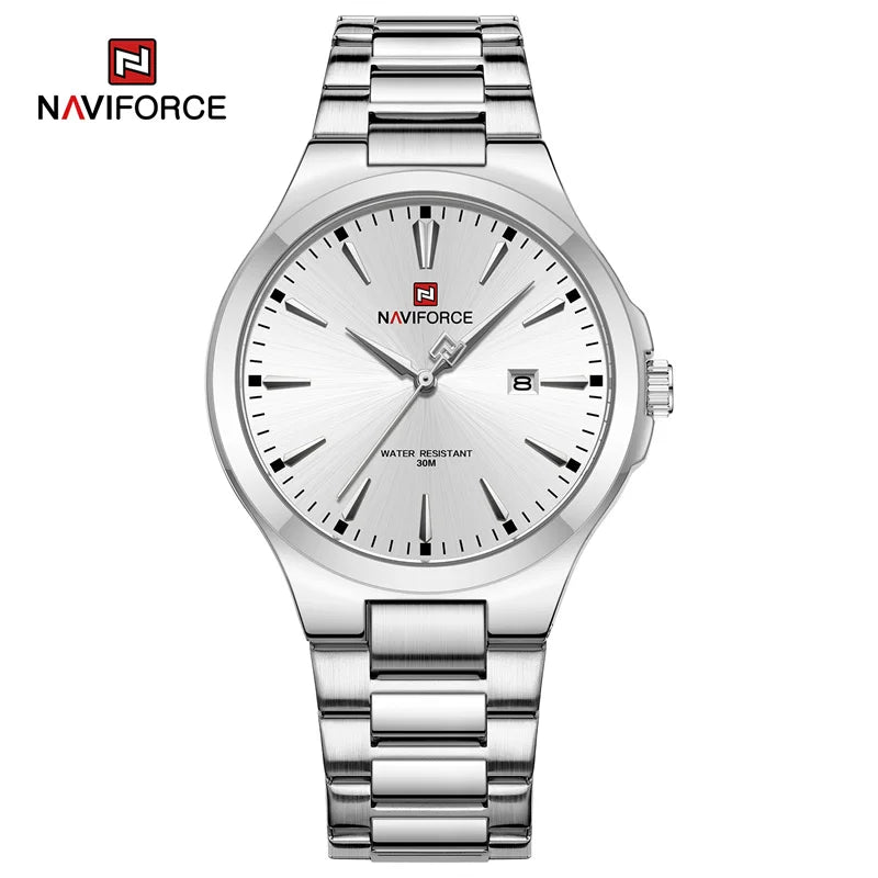 Fashion Watches for Men Stainless Steel Simple Elegant Watch  Male Waterproof Wrist watch