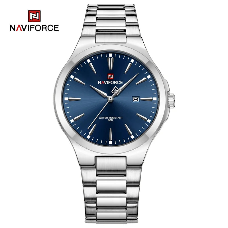 Fashion Watches for Men Stainless Steel Simple Elegant Watch  Male Waterproof Wrist watch