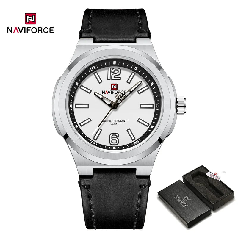 New Watch For Men Sport Waterproof Watch High Quality Fashion PU Strap Male Quartz Wristwatches