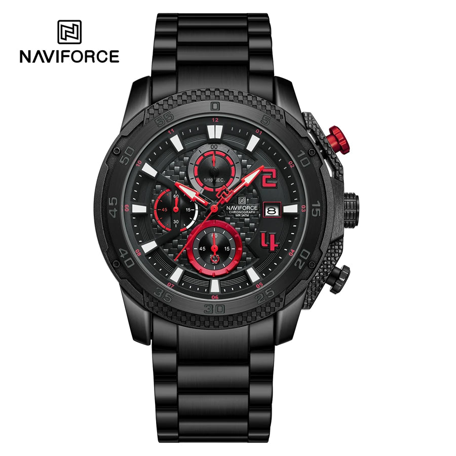 Watch for Men Stainlesssteel Waterproof Sport Watches Fashion Man Wristwatch