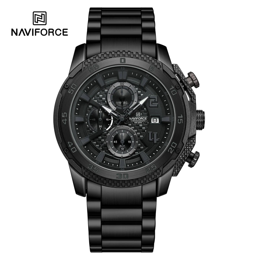 Watch for Men Stainlesssteel Waterproof Sport Watches Fashion Man Wristwatch