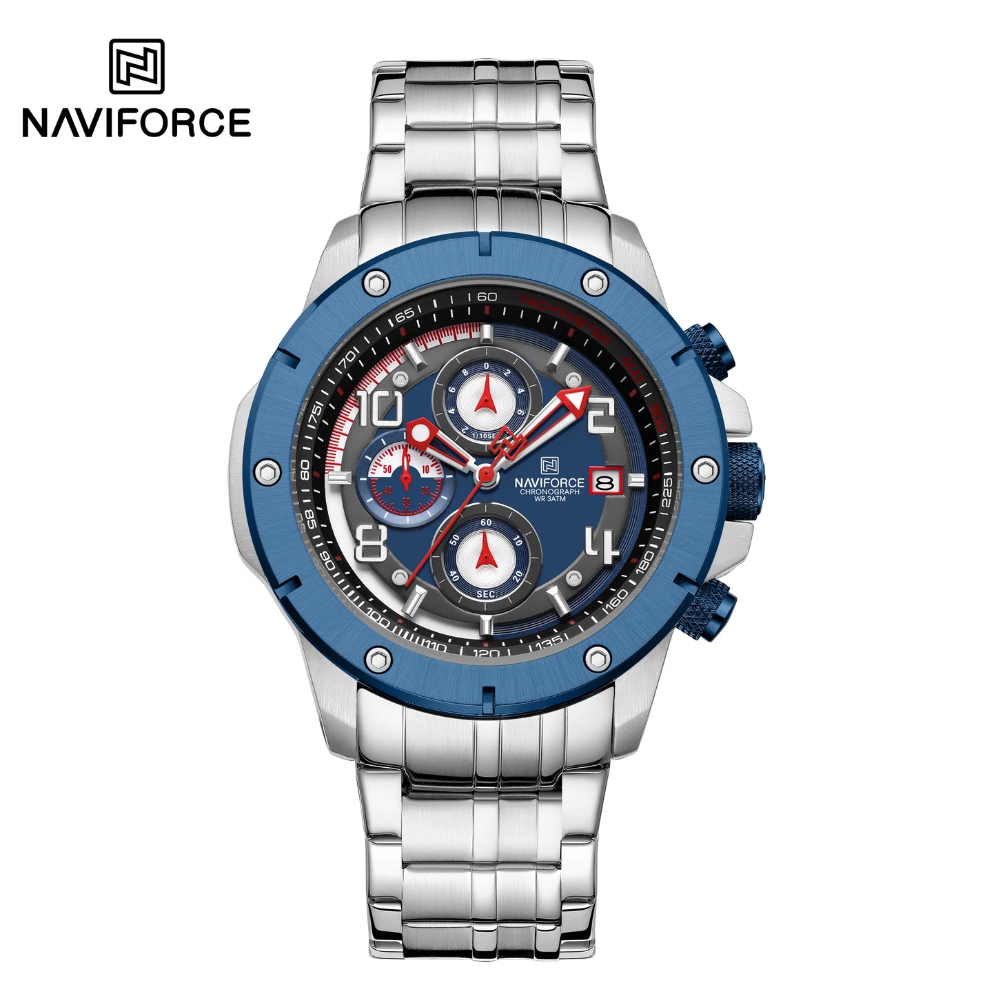 Quartz Watch Business Wristwatch Steel Casual Chronograph Watch Fashion Luxury Waterproof