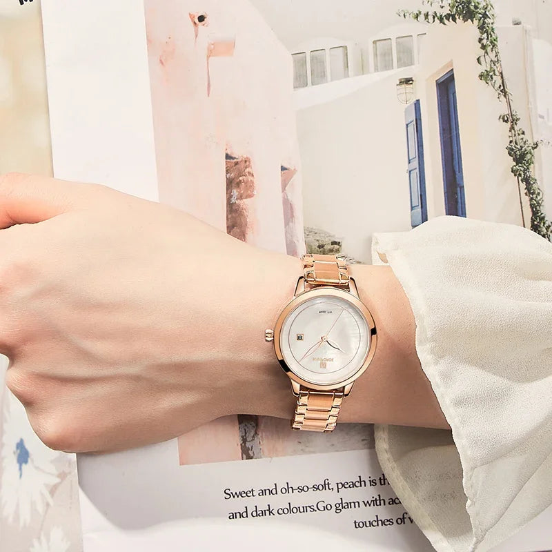 Watch Women Simple Quartz Lady Waterproof Wristwatch Female Fashion Casual Watches Girl Watch