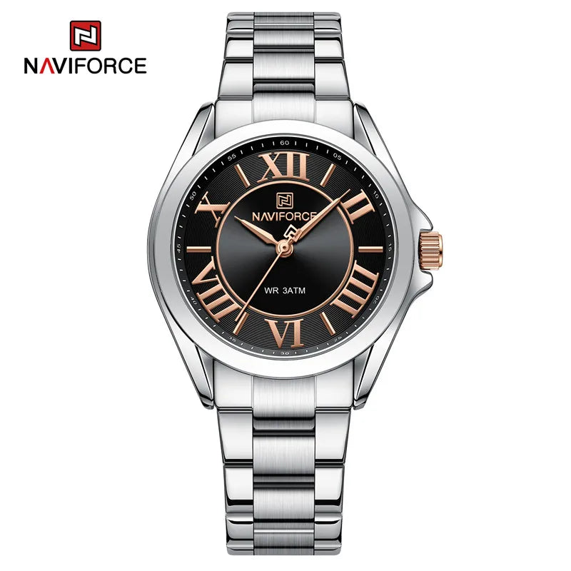 Waterproof Women Quartz Watches Female Fashion Wrist Watch Ladies Watch  Stainless Steel Band