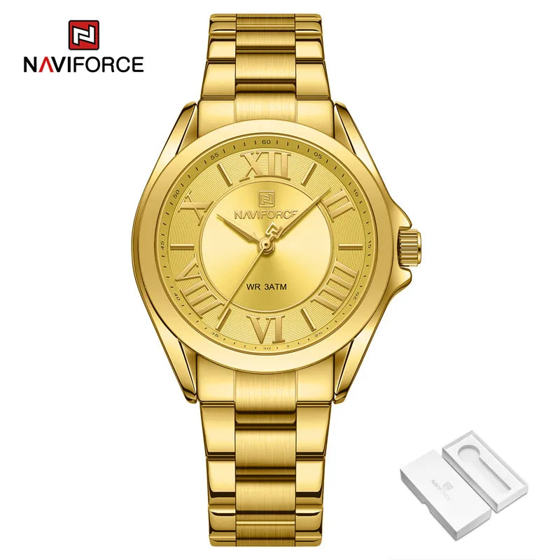 Waterproof Women Quartz Watches Female Fashion Wrist Watch Ladies Watch  Stainless Steel Band