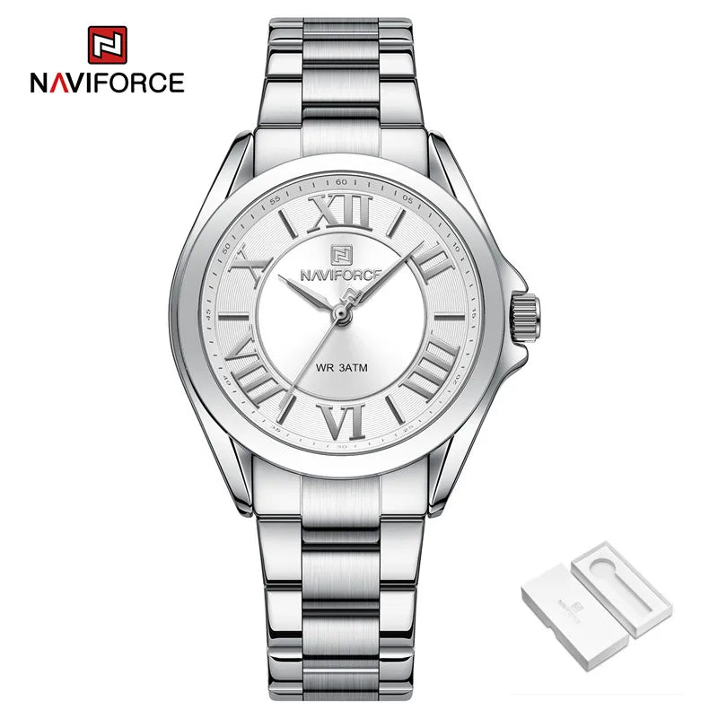 Waterproof Women Quartz Watches Female Fashion Wrist Watch Ladies Watch  Stainless Steel Band