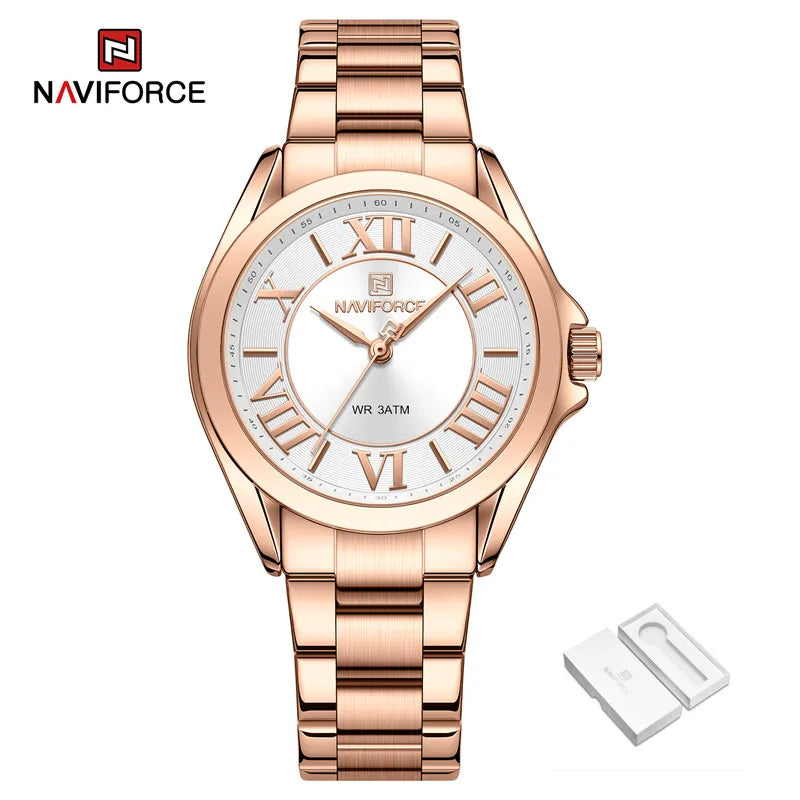 Waterproof Women Quartz Watches Female Fashion Wrist Watch Ladies Watch  Stainless Steel Band