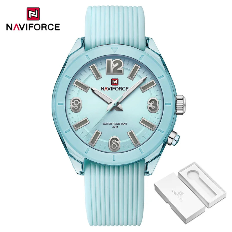 Women Watches Luxury Fashion Waterproof Silicone Bracelet Elegant Women Luminous Quartz Wristwatch