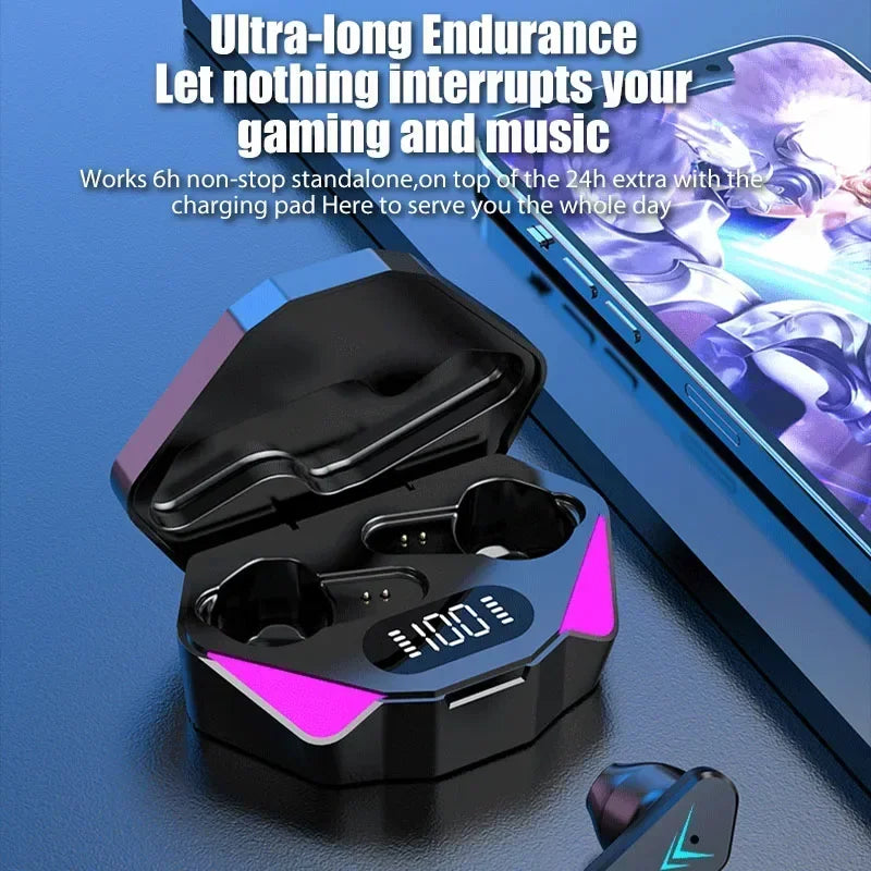 Earphones Bluetooth Wireless Gamer Headphones Gamer Headset Gamer With Mic