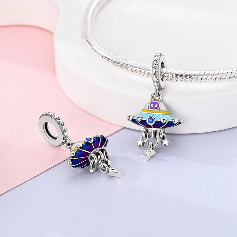 Starry Sky Series Charms Fit Original Bracelet Bead DIY Women Jewelry Pendant