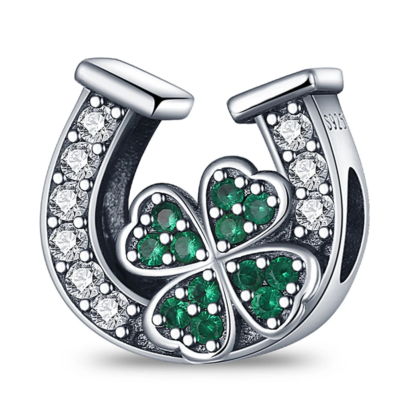 New Silver Four-leaf Clover Series Charm Beads Fits Charm Original Bracelets For Women DIY Jewelry Anniversary Gifts