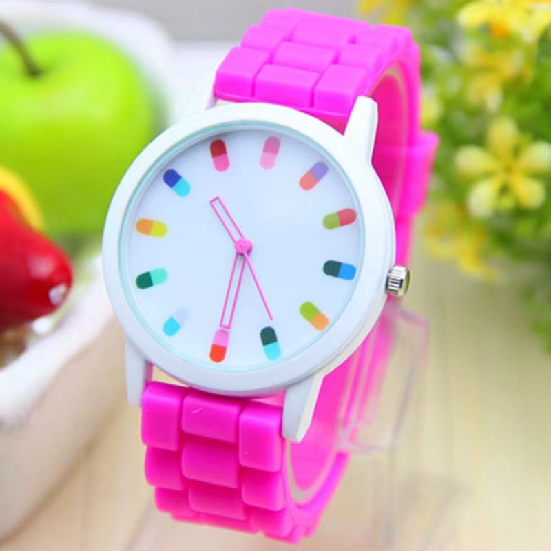 Women's Silicone Jelly Quartz Watch – Fashion Trend, Candy Color, Casual for Girls