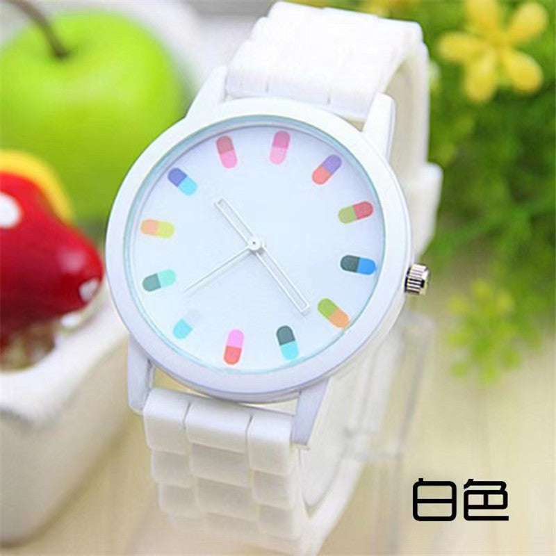 Women's Silicone Jelly Quartz Watch – Fashion Trend, Candy Color, Casual for Girls