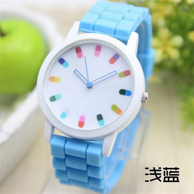 Women's Silicone Jelly Quartz Watch – Fashion Trend, Candy Color, Casual for Girls