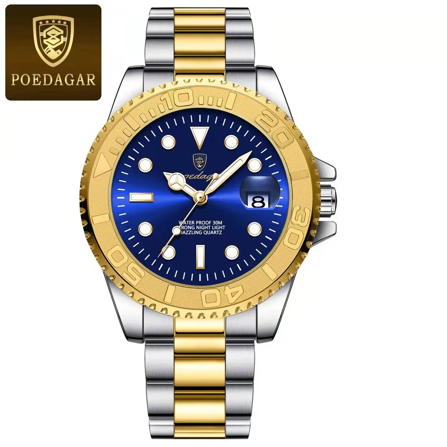 Podagar Stainless Steel Men's Watches