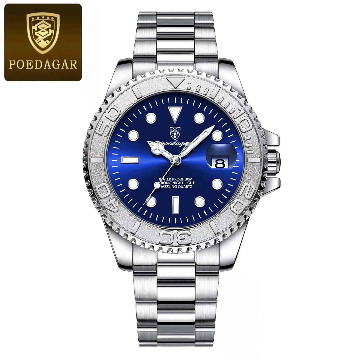 Podagar Stainless Steel Men's Watches