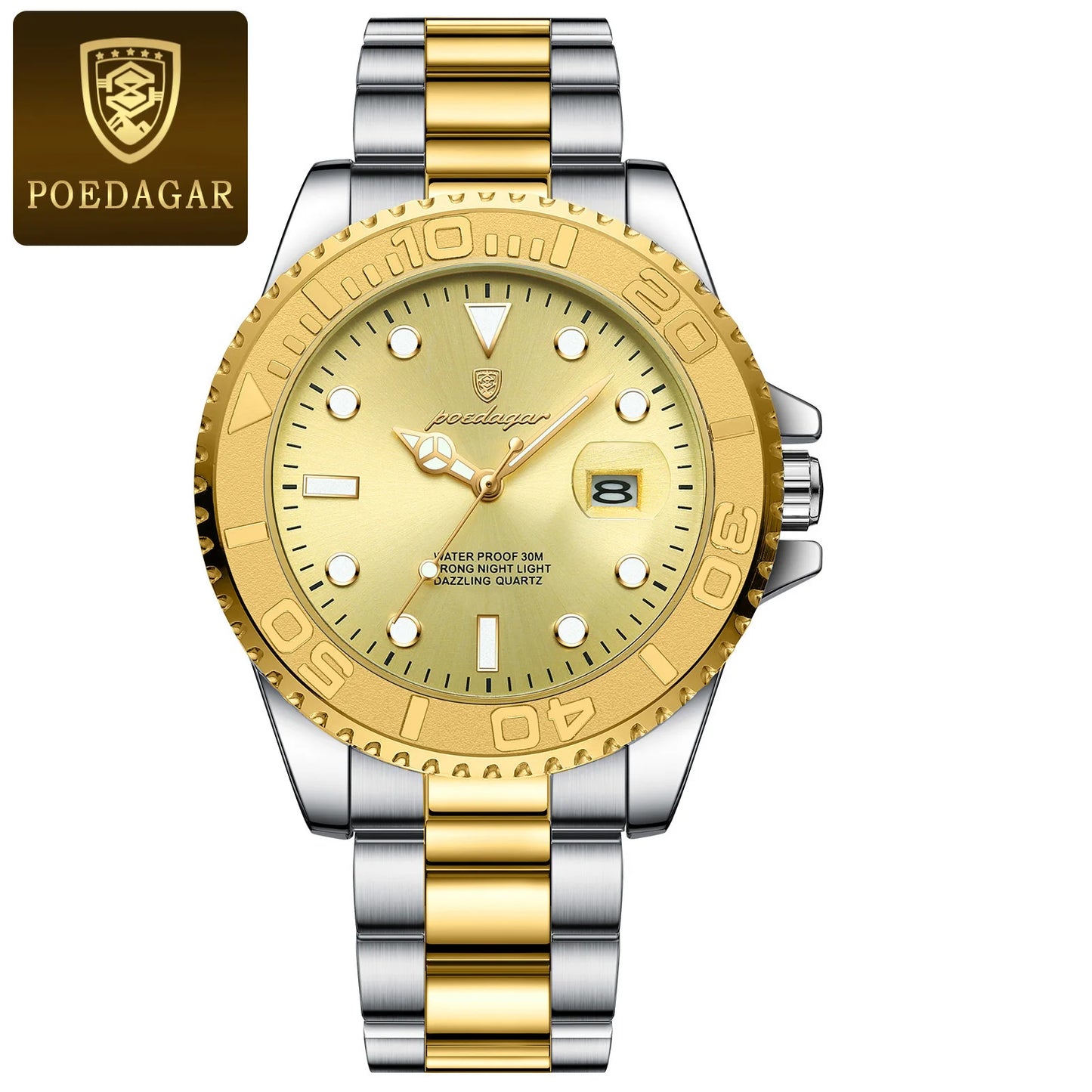 Podagar Stainless Steel Men's Watches