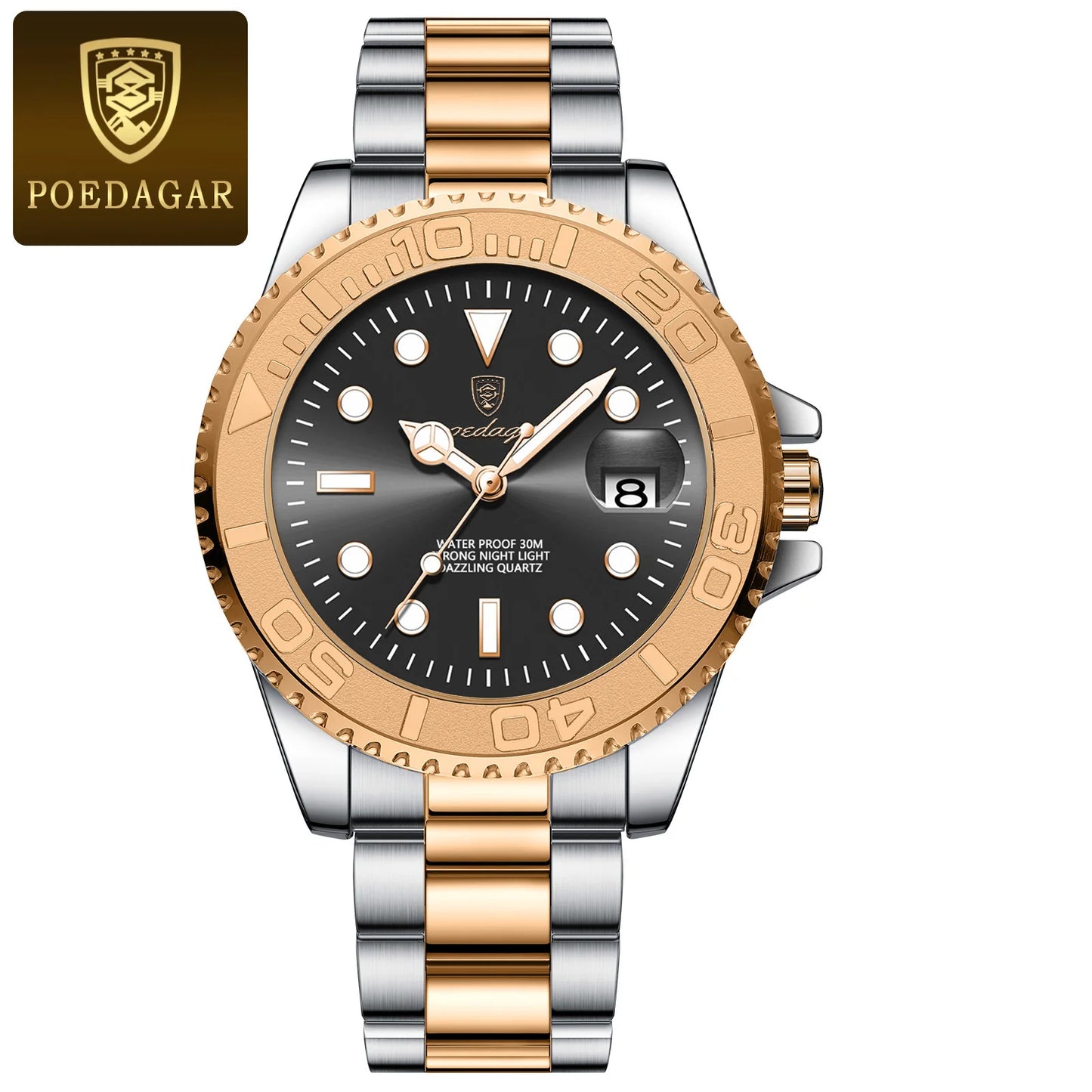 Podagar Stainless Steel Men's Watches