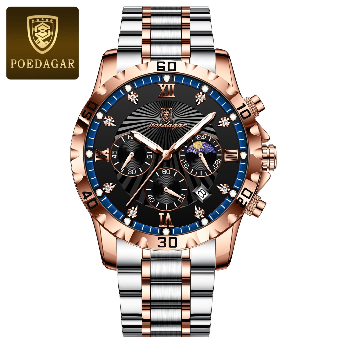 POEDAGAR Military Watch for Men