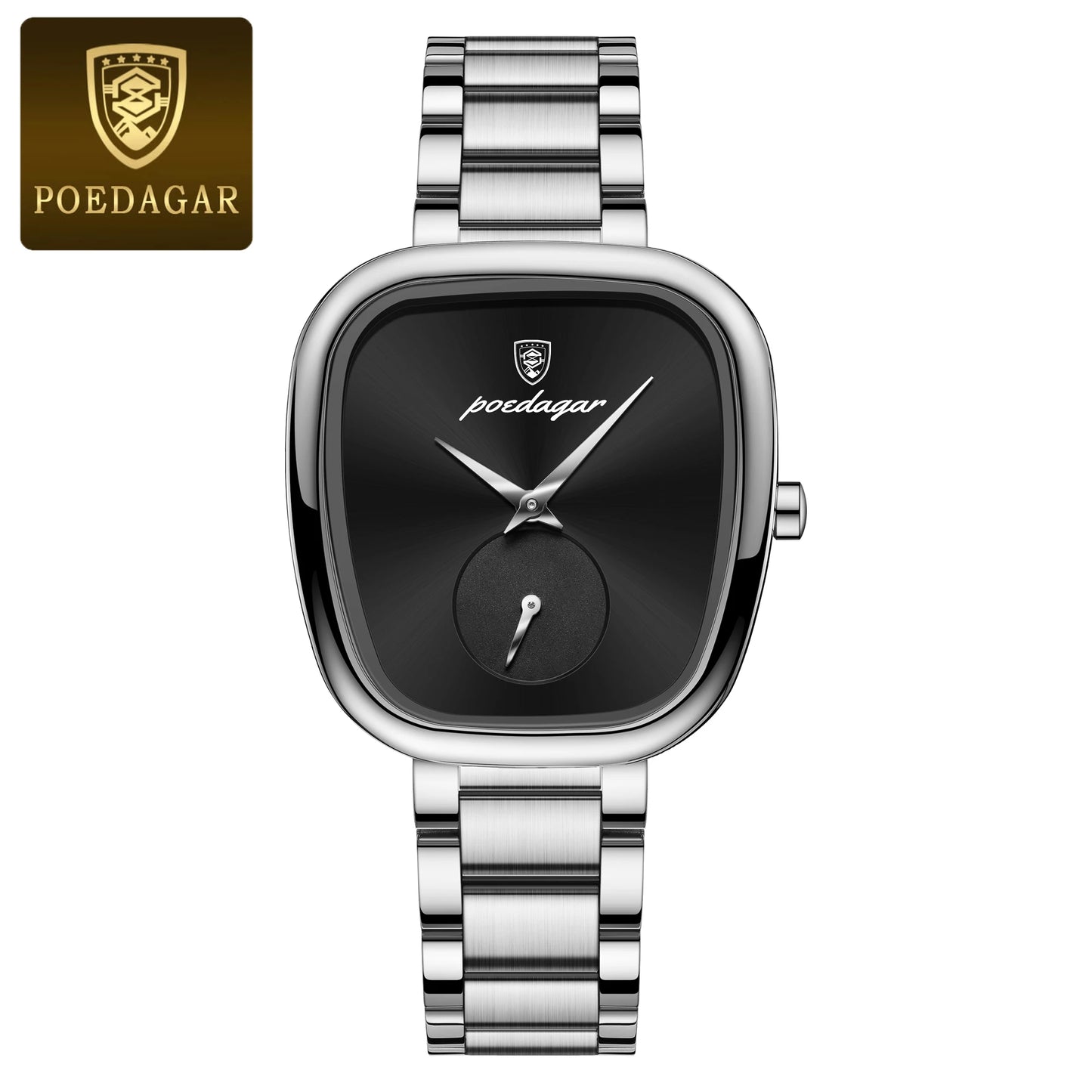 Poedagar Watch for Woman Waterproof Stainless Steel