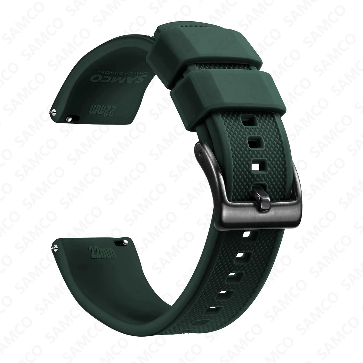 Quick Release Rubber Watch Strap Silicone Watch Band 18mm 20mm 22mm  Huawei ,Samsung Galaxy, Garmin, Watch Replacement Watchband