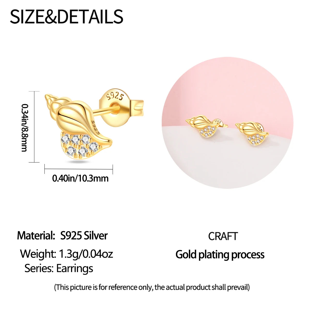 Silver Ocean Series Heart-shaped Inlaid Zircon Earrings For Women Original Fashion Party Gift fine Jewelry