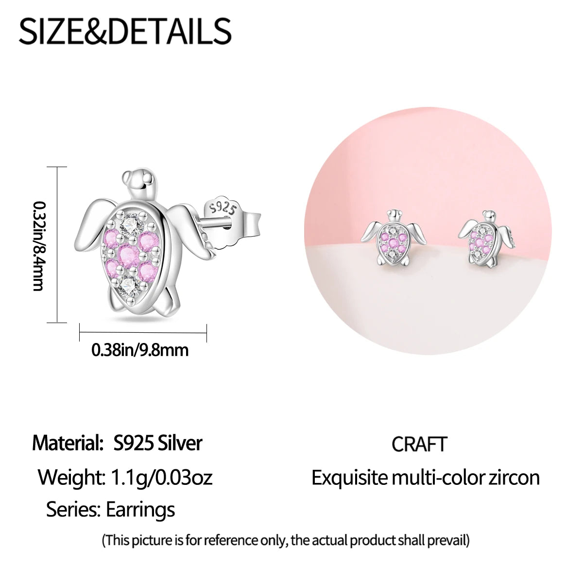 Silver Ocean Series Heart-shaped Inlaid Zircon Earrings For Women Original Fashion Party Gift fine Jewelry