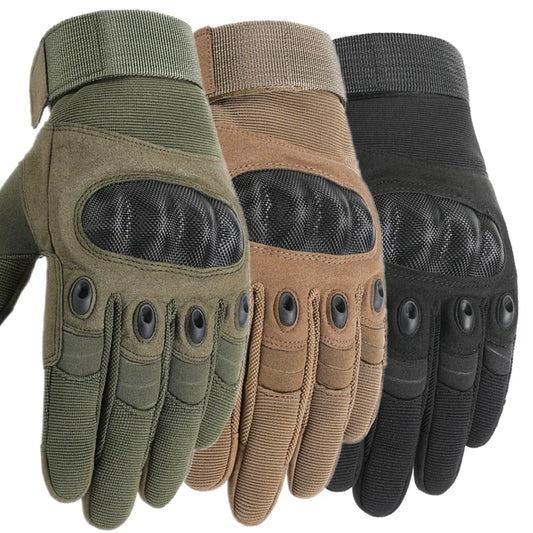 Touch Screen Tactical Gloves | Hard Knuckle Moto Racing Gloves