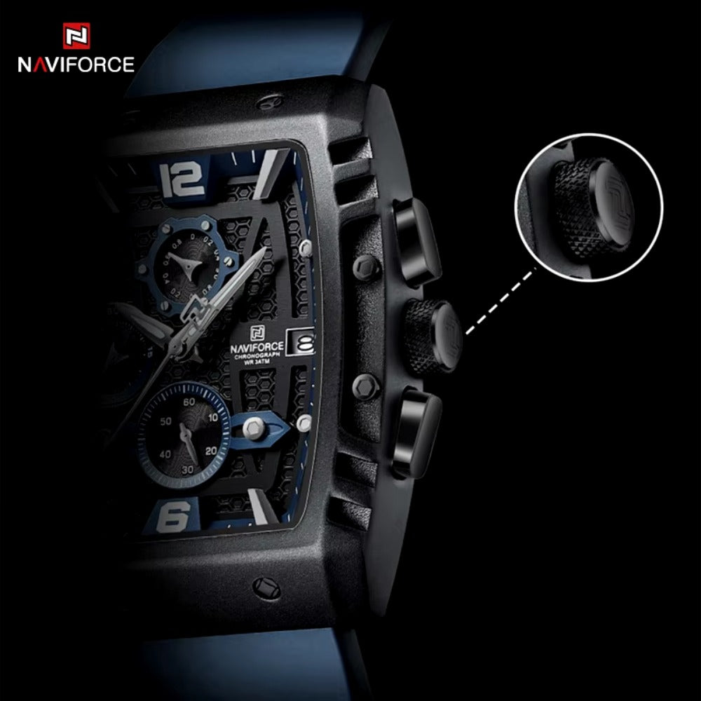 New Men Luxury Watches Chronograph Sport Quartz Wristwatch Waterproof Luminous Date Watch