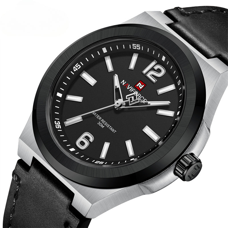 New Watch For Men Sport Waterproof Watch High Quality Fashion PU Strap Male Quartz Wristwatches