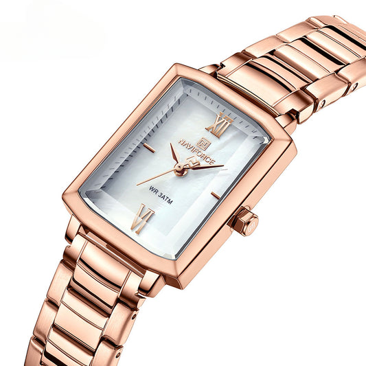 Women's Wrist Watches Women Quartz Watches Clock Stainless Steel Casual Wristwatch